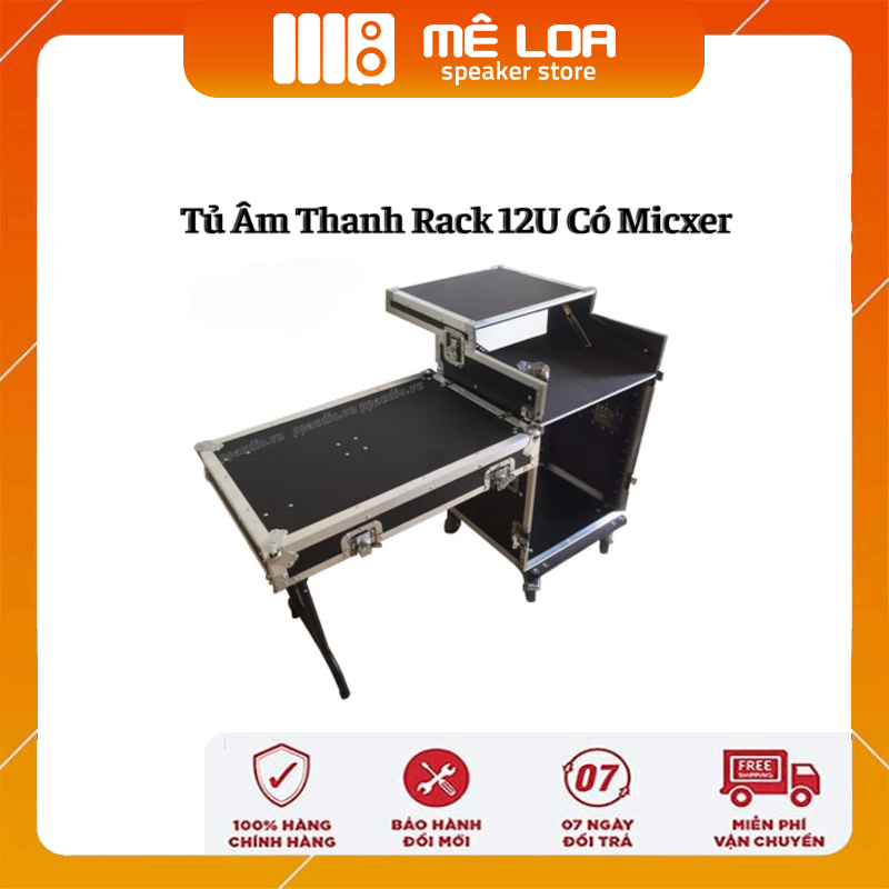 Tủ gỗ 12U Mixer
